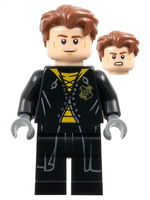 Cedric Diggory - Black and Yellow Uniform, No Shirt Tail