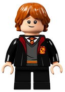 Ron Weasley, Gryffindor Robe, Sweater, Shirt and Tie, Black Short Legs 