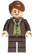 Professor Remus Lupin, Dark Brown Jacket, Olive Green Vest