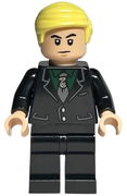 Draco Malfoy, Black Suit, Slytherin Tie