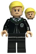 Draco Malfoy - Black Slytherin Robe and Legs