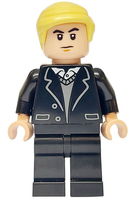 Draco Malfoy - Black Suit, Dark Bluish Gray Sweater