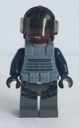 ACU Trooper - Vest, Male Reddish Brown Head, Moustache 