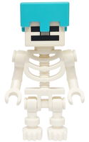 Skeleton, Minecraft - Medium Azure Helmet