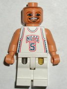 NBA Jason Kidd, New Jersey Nets #5 (White Uniform) 