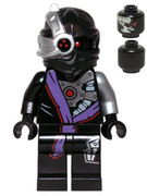 Nindroid Warrior with Head Pattern Only on Front 