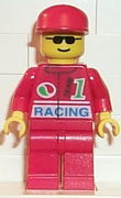 Octan - Racing, Red Legs, Red Cap 
