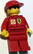 F1 Ferrari Record Keeper - with Shell Torso Stickers 