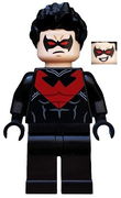 Nightwing - Red Eye Holes and Chest Symbol 