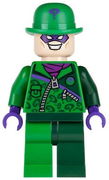 The Riddler - Green and Dark Green Zipper Outfit 