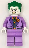 The Joker - Medium Lavender Suit, Dark Green Vest, Green Hair Swept Back