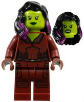 Gamora - Dark Red Printed Legs