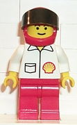 Shell - Jacket, Red Legs, Red Helmet, Black Visor 