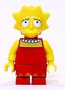 Lisa Simpson with Worried look 