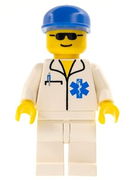 Doctor - EMT Star of Life, White Legs, Blue Cap 