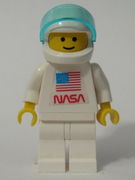 Shuttle Astronaut with NASA Sticker on Torso 