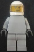 Star Justice Astronaut 1 - without Torso Sticker, Smirk and Stubble Beard 
