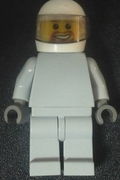 Star Justice Astronaut 3 - without Torso Sticker (beard around mouth) 