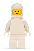 Classic Space - White with Airtanks, Torso Plain 