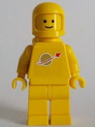 Classic Space - Yellow with Airtanks, Stickered Torso Pattern 