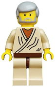 Obi-Wan Kenobi with Light Gray Hair (Old) 