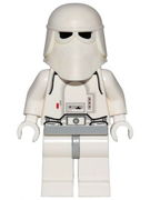 Snowtrooper, Light Bluish Gray Hips, White Hands (Hoth Stormtrooper) 