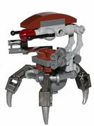 Droideka - Destroyer Droid (Pearl Dark Gray Arms Mechanical) 
