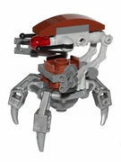 Droideka - Destroyer Droid (Flat Silver Arms Mechanical) 