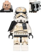 Sandtrooper - Black Pauldron, Ammo Pouch, Dirt Stains, Survival Backpack 