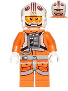 Luke Skywalker (Pilot, Printed Legs, Cheek Lines) 