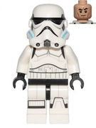 Stormtrooper (Printed Legs, Dark Azure Helmet Vents, Frown) 