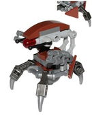 Droideka - Destroyer Droid (Reddish Brown Triangles without Stickers) 