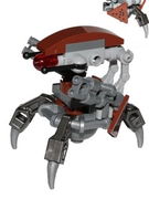 Droideka - Destroyer Droid (Reddish Brown Triangles with Stickers) 