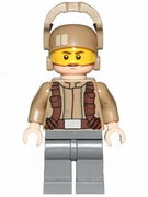Resistance Trooper - Dark Tan Jacket, Frown, Furrowed Eyebrows 