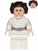 Princess Leia (White Dress, Detailed Belt, Crooked Smile) 