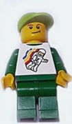 Lego Brand Store Male, Classic Space Minifigure Floating - Victor 