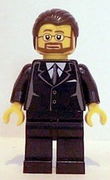 Lego Brand Store Male, Black Suit - Victor 