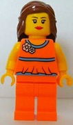 Lego Brand Store Female, Orange Halter Top - Overland Park 