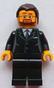 Lego Brand Store Male, Black Suit (no back printing) {Saarbrücken, So Ouest} 