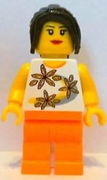 Lego Brand Store Female, Yellow Flowers (no back printing) {Sheffield} 