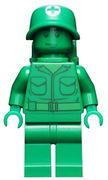 Green Army Man - Medic with Backpack 