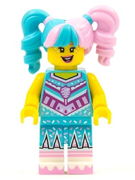 Cotton Candy Cheerleader - Minifigure only Entry 