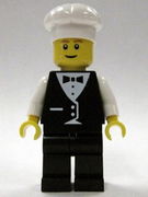 Town Vest Formal - Waiter with Chef's Hat 