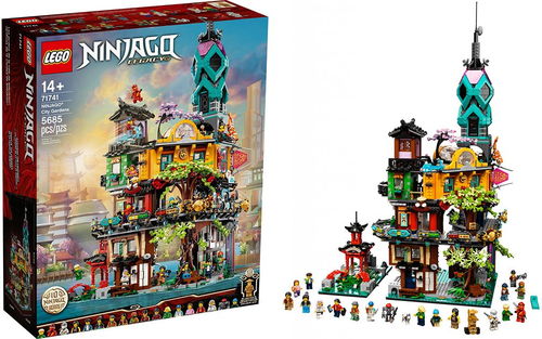 乐高 LEGO 幻影忍者71741 忍者城花园 2021速拼评测