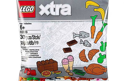 乐高 xtra 40309 玩具食物饰品 速组评测