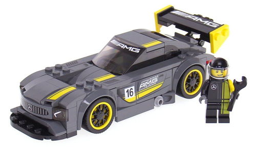 乐高 LEGO 75877 超级赛车系列 梅赛德斯奔驰GT3 AMG跑车 2017速拼评测