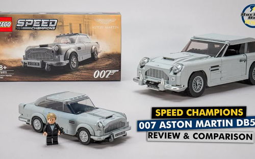 乐高Speed Champions 007 Aston Martin DB5 76911 速拼评
