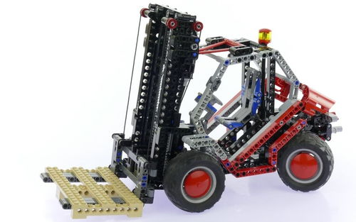 乐高 LEGO 8416 科技机械组 叉车 2005速拼评测