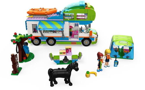 乐高 LEGO 41339 好朋友 米娅的野营车露营车 2018速拼评测