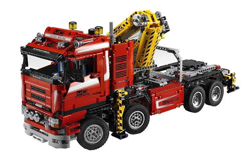 乐高 LEGO 8258 科技机械组 卡车起重机 2009速拼评测
